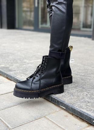 Dr martens jadon, зимові ботинки доктор мартінс