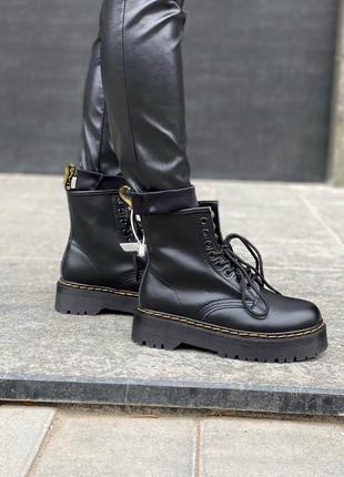 Dr martens jadon, зимові ботинки доктор мартінс5 фото