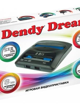 Ігрова приставка 8-bit dendy dream+300ігр