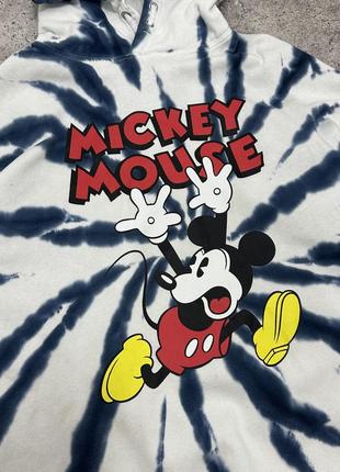 Оверсайз тай-дай худі з міккі маусом mickey mouse disney дісней3 фото