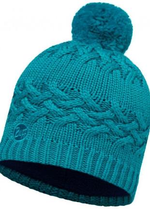 Шапка buff knitted & polar hat savva blue capri (bu 111005.718...