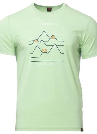 Футболка чоловіча turbat 7 summits mns nile green - xxl - св.з...