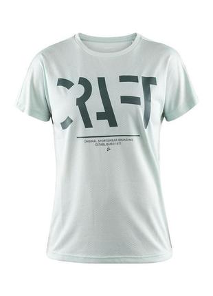 Футболка craft eaze ss logo mesh tee woman розмір m колір 6020...1 фото