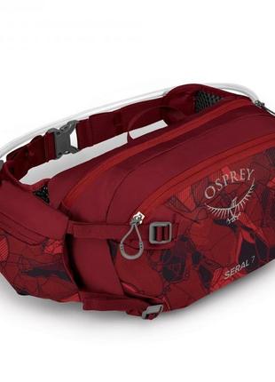 Поясна сумка osprey seral 7 (s21) claret red - o/s - червоний