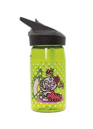 Фляга laken tritan bottle 0.45 l kids baby flamenca green 0.45...