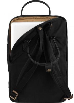 Рюкзак fjallraven kanken no.2 laptop 15 black 7323450260361 (2...2 фото