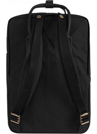 Рюкзак fjallraven kanken no.2 laptop 15 black 7323450260361 (2...3 фото