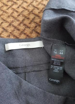 Жіночий одяг/брендові класичні брюки сірі 🩶 50/52 розмір7 фото