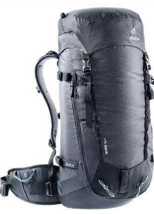 Рюкзак deuter guide 34+ колір 7000 black (3361120 7000)