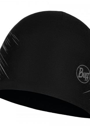 Шапка buff microfiber reversible hat r-solid black (bu 118176....2 фото