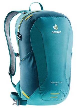 Рюкзак deuter speed lite 16 колір 3325 petrol-arctic з поясним...