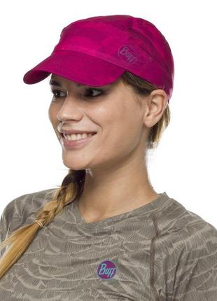 Кепка buff pack trek cap protea deep pink (bu 122589.503.10.00)4 фото