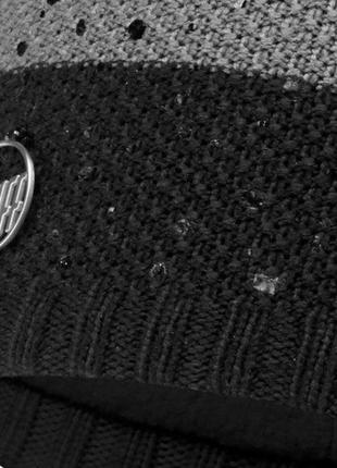 Шапка buff knitted & polar hat lia black chic (bu 113524.999.1...2 фото