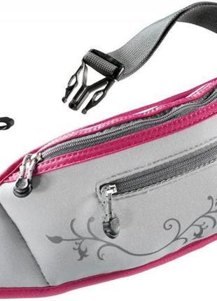 Сумка на пояс deuter neo belt ii колір 4505 silver-magenta (39...