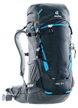 Рюкзак deuter rise 34+ колір 7403 black-graphite (3301318 7403)