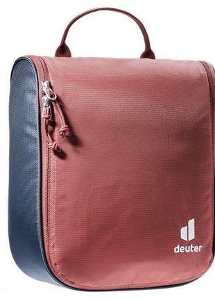 Косметичка deuter wash center ii колір 5335 redwood-ink