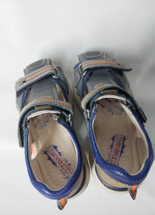 Ортопедичні сандалі сірі на ліпучках tomm 29р4 фото