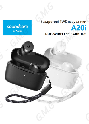 Беспроводные tws наушники anker soundcore a20i (a3948)