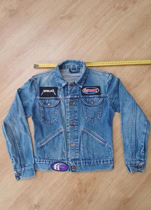 Куртка "мальтійка " джинсова вінтажна  wrangler розмір 36 
ідеальний стан1 фото