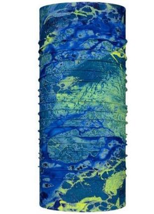 Хустка на шию buff coolnet uv+ realtree wav3 blue yellow (bu 1...