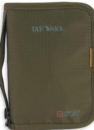 Гаманець tatonka travel zip l rfid b (olive) (tat 2957.331)