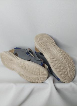 Ортопедические сандалии серые на липучках tomm 29р6 фото