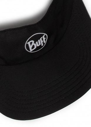 Кепка buff visor r-solid black (bu 117251.999.10.00)4 фото