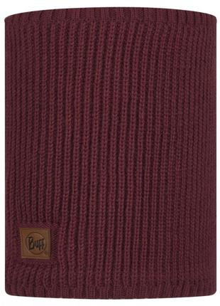 Шарф-труба buff knitted & fleece neckwarmer rutger maroon (bu
...