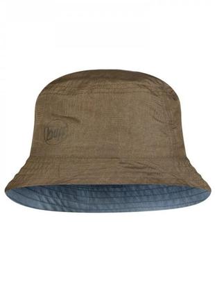 Шляпа buff travel bucket hat zadok blue-olive m/l (bu 122592.7...2 фото