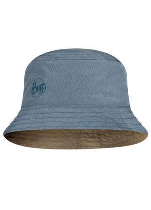 Шляпа buff travel bucket hat zadok blue-olive m/l (bu 122592.7...3 фото