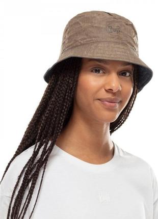 Шляпа buff travel bucket hat zadok blue-olive m/l (bu 122592.7...7 фото