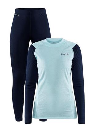 Комплект термобілизни craft core warm baselayer set woman розм...2 фото