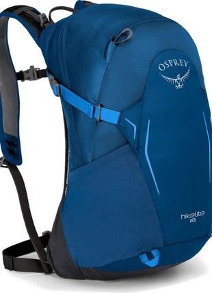 Рюкзак osprey hikelite 18 bacca blue - o/s - синій