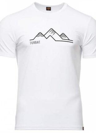 Футболка чоловіча turbat logo 3 mns white - xxl - білий - ч