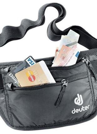 Кошелек deuter security money belt i цвет 7000 black (3910216 ...