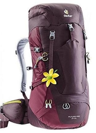 Рюкзак deuter futura pro 34 sl цвет 5525 aubergine-maron (3401...