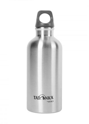 Фляга tatonka stainless steel bottle 0,4 l (silver) (tat 4180....