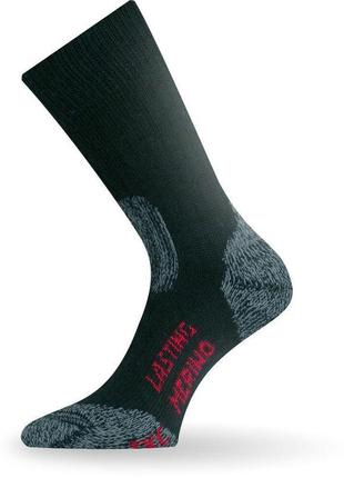 Термошкарпетки трекінг lasting txc 900 - l (42-45) - чорний1 фото
