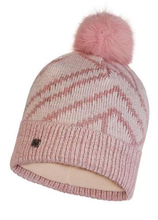 Шапка buff knitted & polar hat arkasha light pink (bu 120825.5...