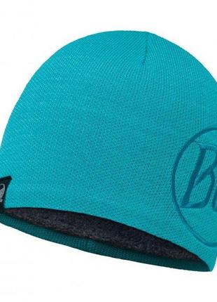 Шапка buff knitted & polar hat solid logo turquoise (bu 113518...