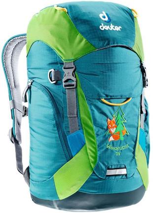 Рюкзак deuter waldfuchs 14 колір 3214 petrol-kiwi (3610117 3214)