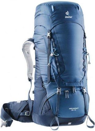 Рюкзак deuter aircontact 55 + 10 колір 3365 midnight-navy (332...