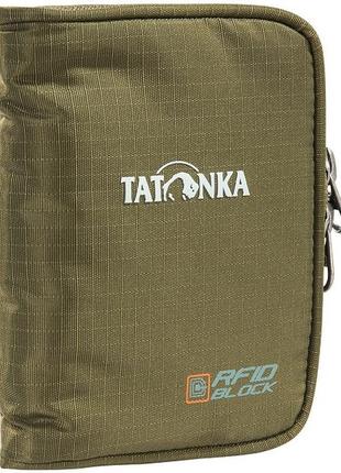 Гаманець tatonka zip money box rfid b (olive) (tat 2946.331)