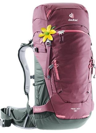 Рюкзак deuter rise 32+ sl колір 5207 maron-ivy (3301218 5207)