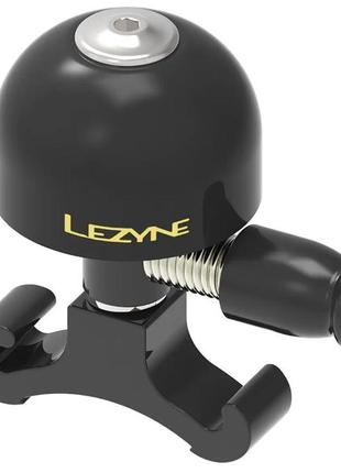 Дзвоник lezyne classic brass small all black bell чорний y13 (...