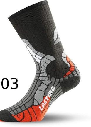 Термошкарпетки бігові лижі lasting sci 903 - s (34-37) - чорний