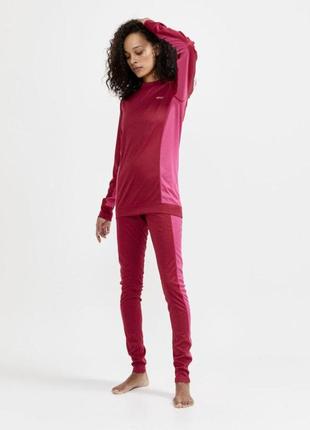 Комплект термобілизни craft core dry baselayer set woman розмі...