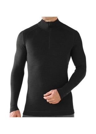 Термокофта smartwool men's nts mid 250 zip t чоловіча (black, ...