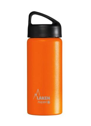 Термобутылка laken classic thermo 0,5 l orange (ta5o)