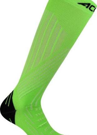 Термошкарпетки accapi compression performance (green fluo, s 3...